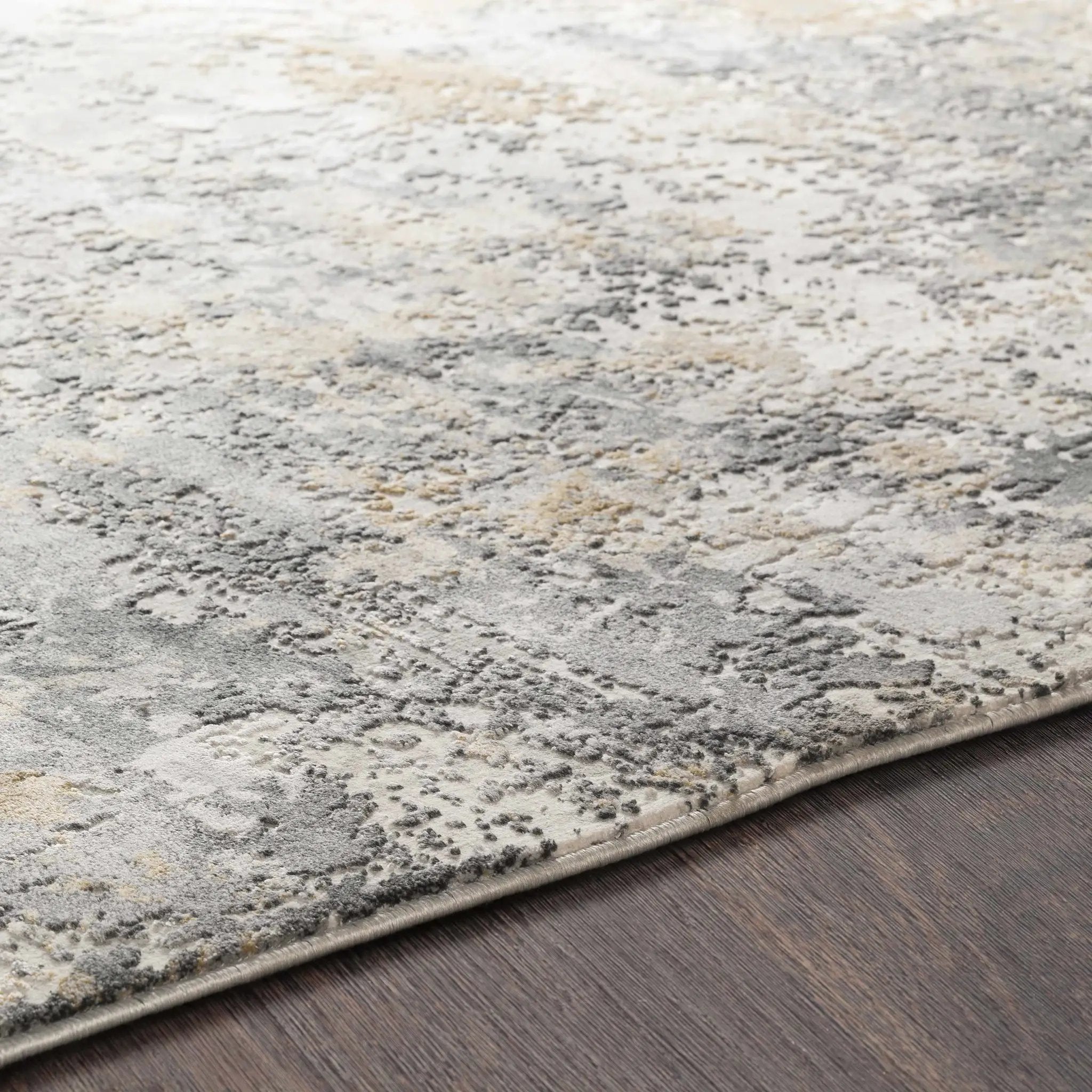 Lenzburg Faux Silk Abstract Rug by Boutique Rugs