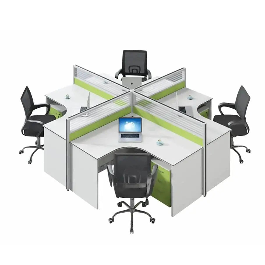 Velnor · L-Shaped Cubicle Workstation by Arc Grove
