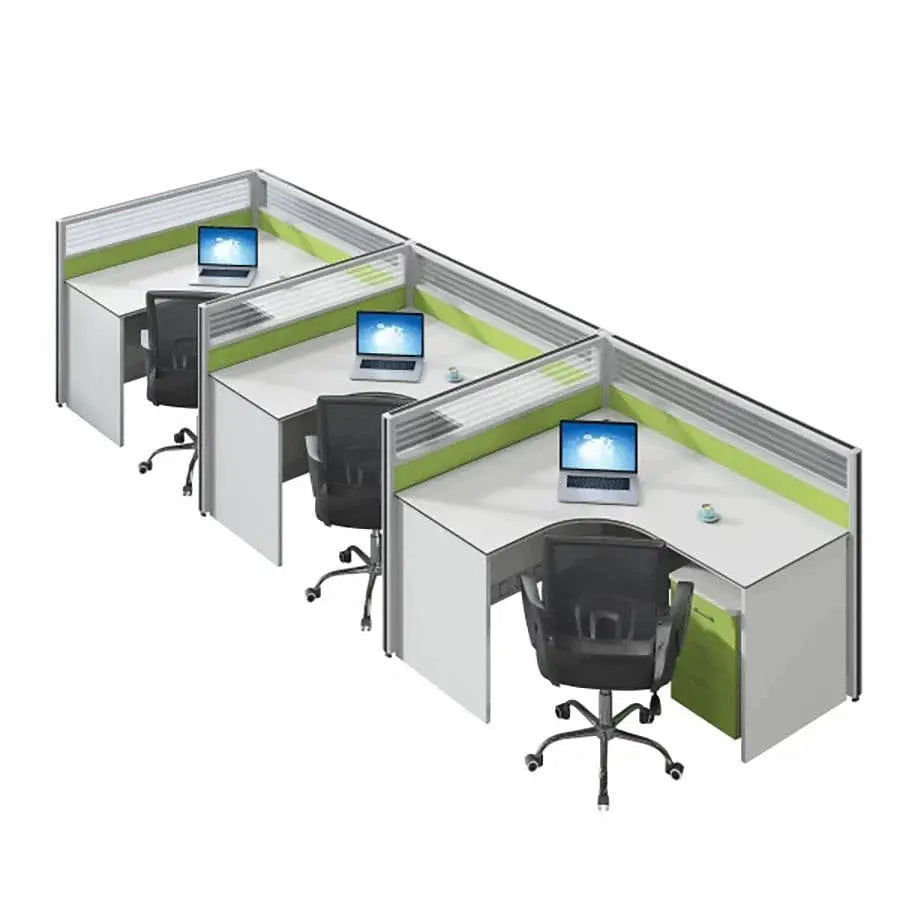 Velnor · L-Shaped Cubicle Workstation by Arc Grove