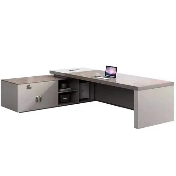 Lachlan · Modern L-Shaped Executive Desk by Arc Grove