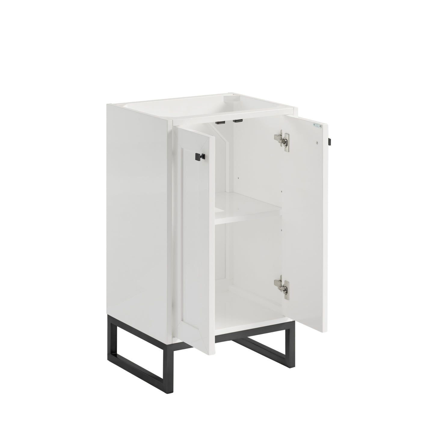 James Martin Chianti 20" Single Bathroom Vanity, Glossy White by James Martin