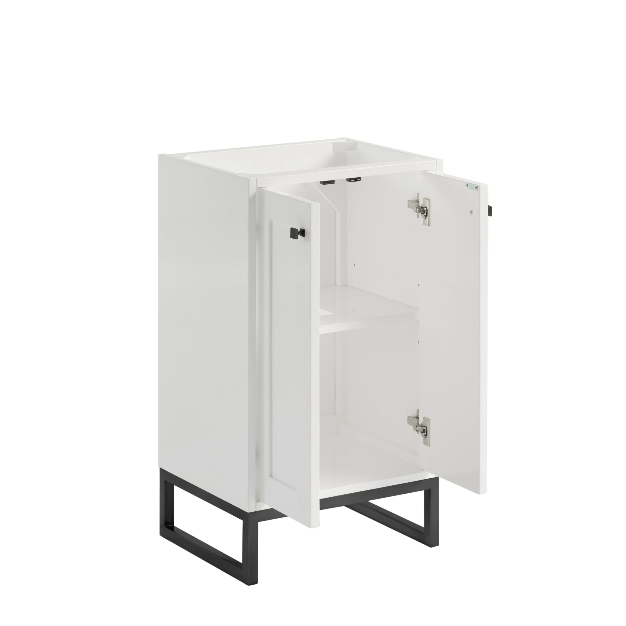 James Martin Chianti 20" Single Bathroom Vanity, Glossy White by James Martin