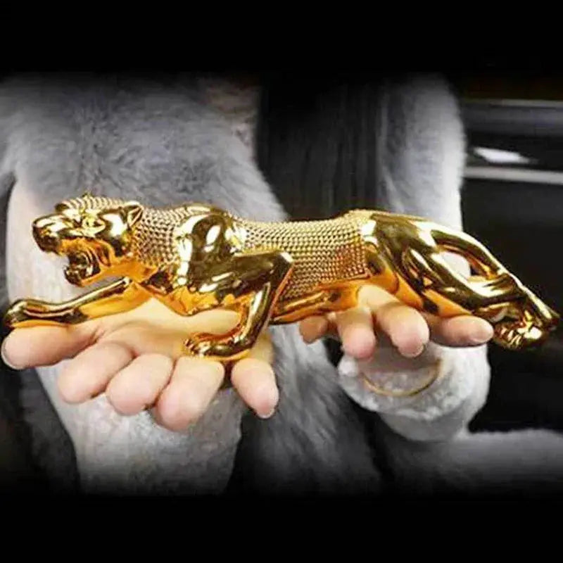 Luxury Running Leopard Car Dashboard Figurine for Home & Office Decor by House Of Avana