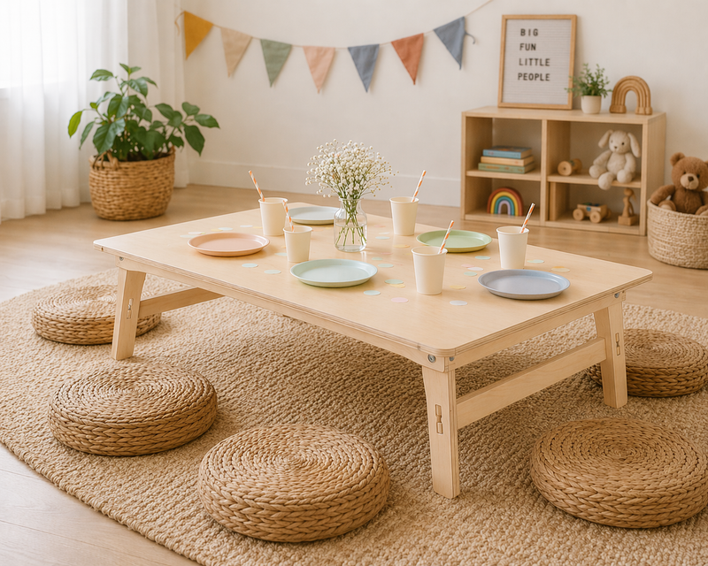 LESLIE- Foldable Picnic Table by Bush Acres