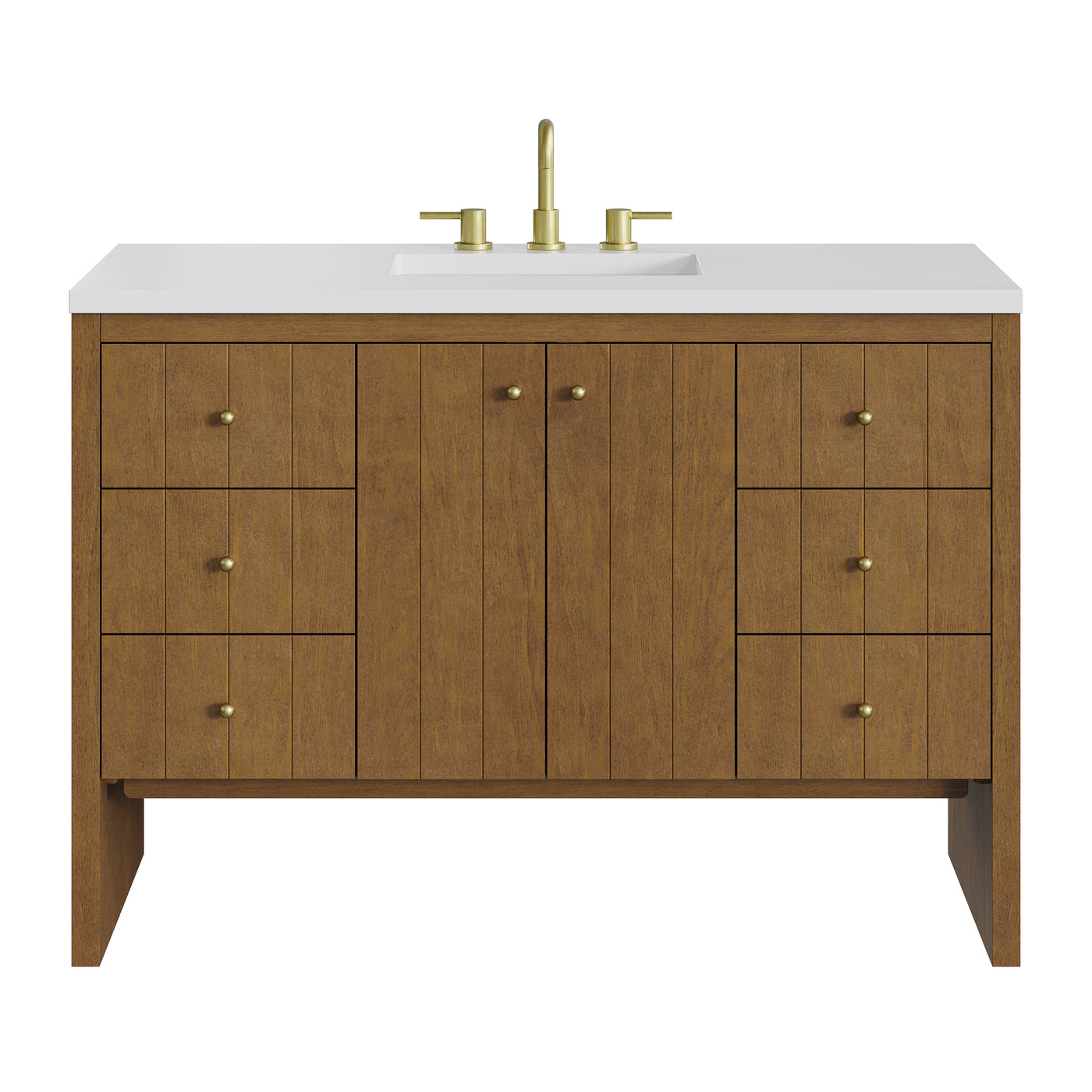 James Martin Hudson 48" Single Bathroom Vanity, Honey Oak, view 36