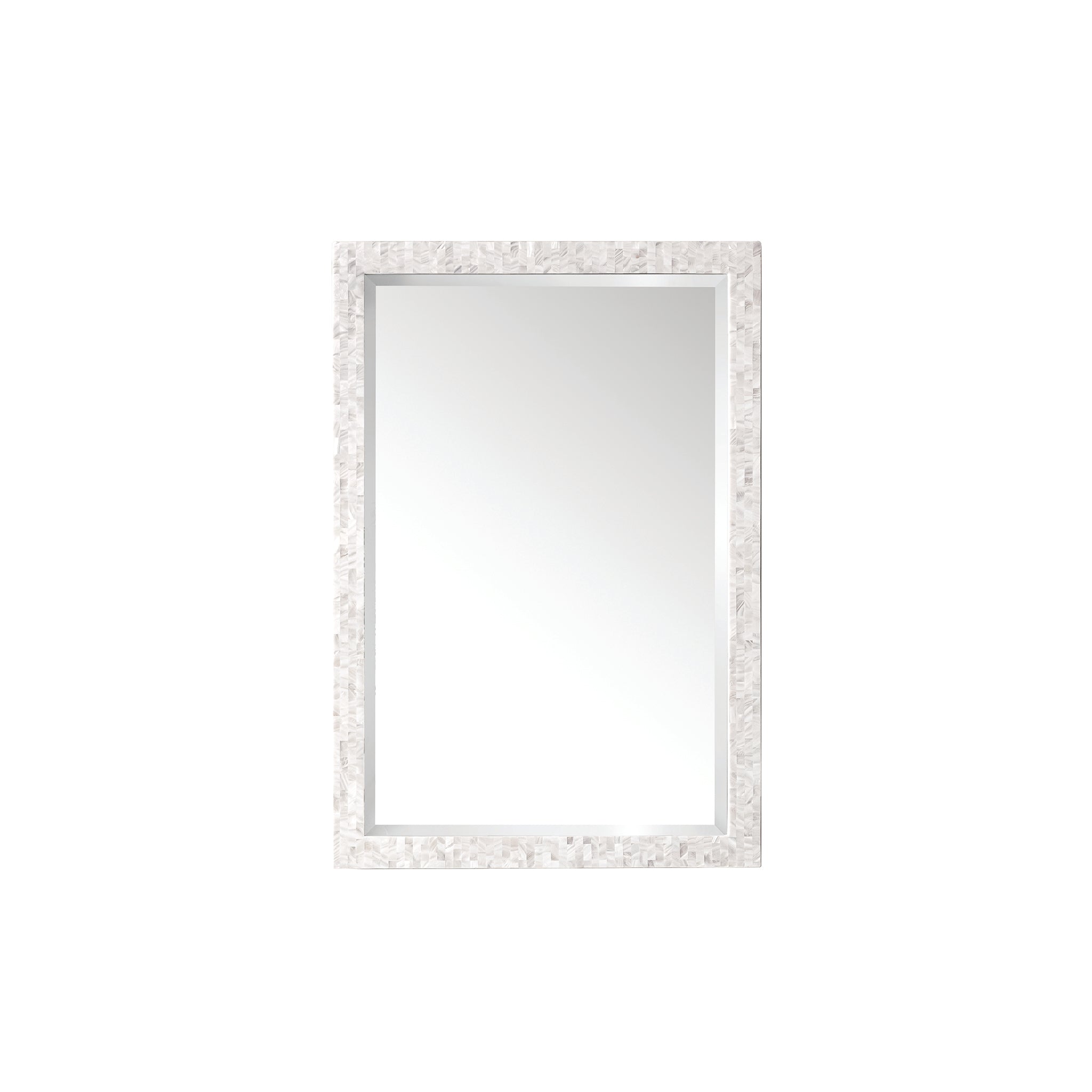 James Martin Callie 26" Mirror, White Mother of Pearl by James Martin