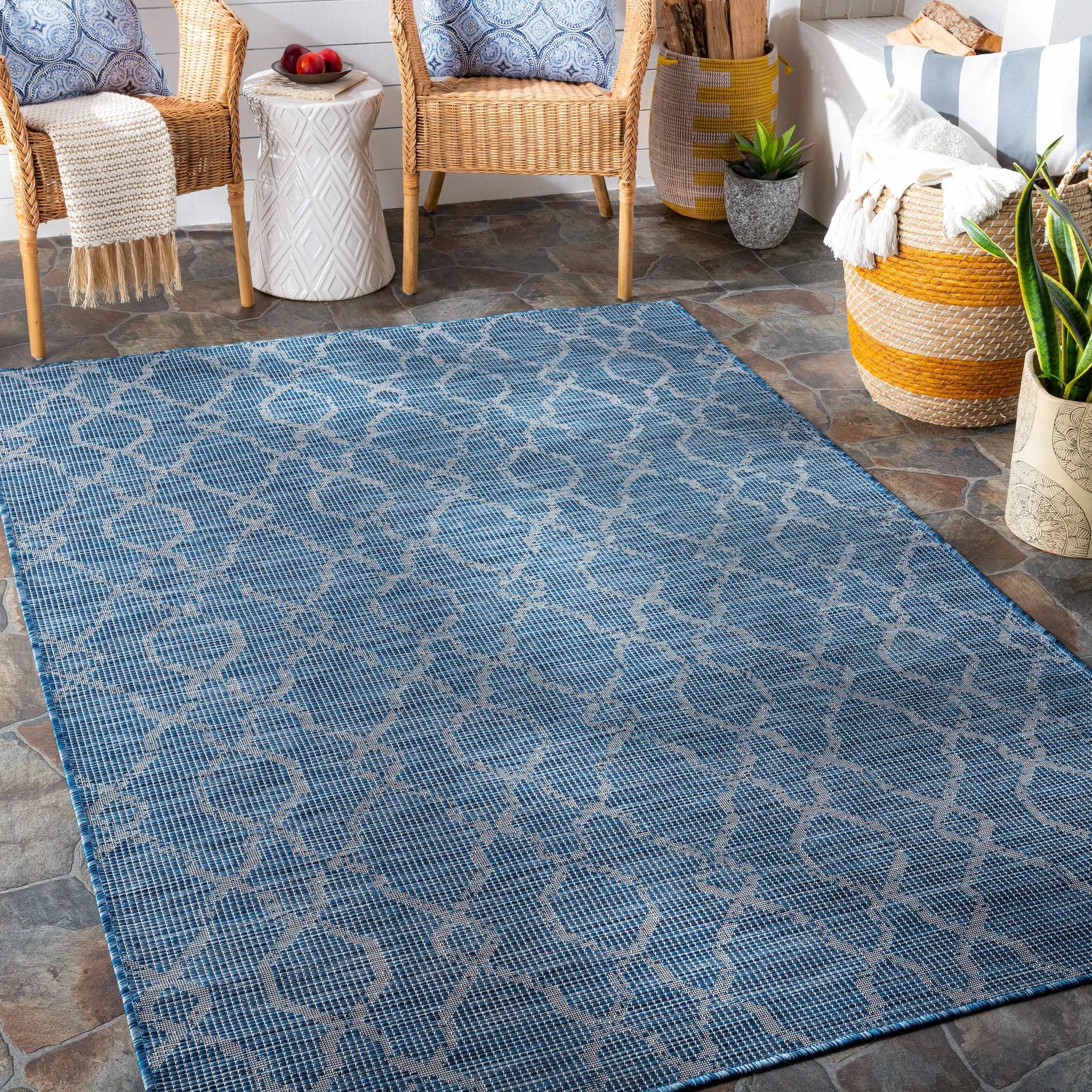 Lidlington Flatweave Outdoor Area Carpet - Clearance by Boutique Rugs