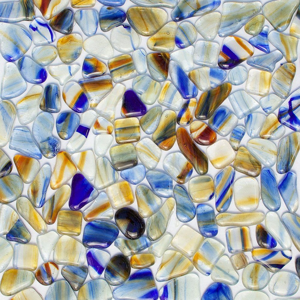 Light Blue Glossy Gloss Glass Mosaics 12x12 Glass Glossy 12x12 Mosaics