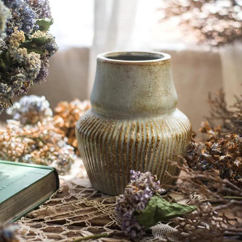Light Blue Underglazed Ceramic Vase by RusticReach