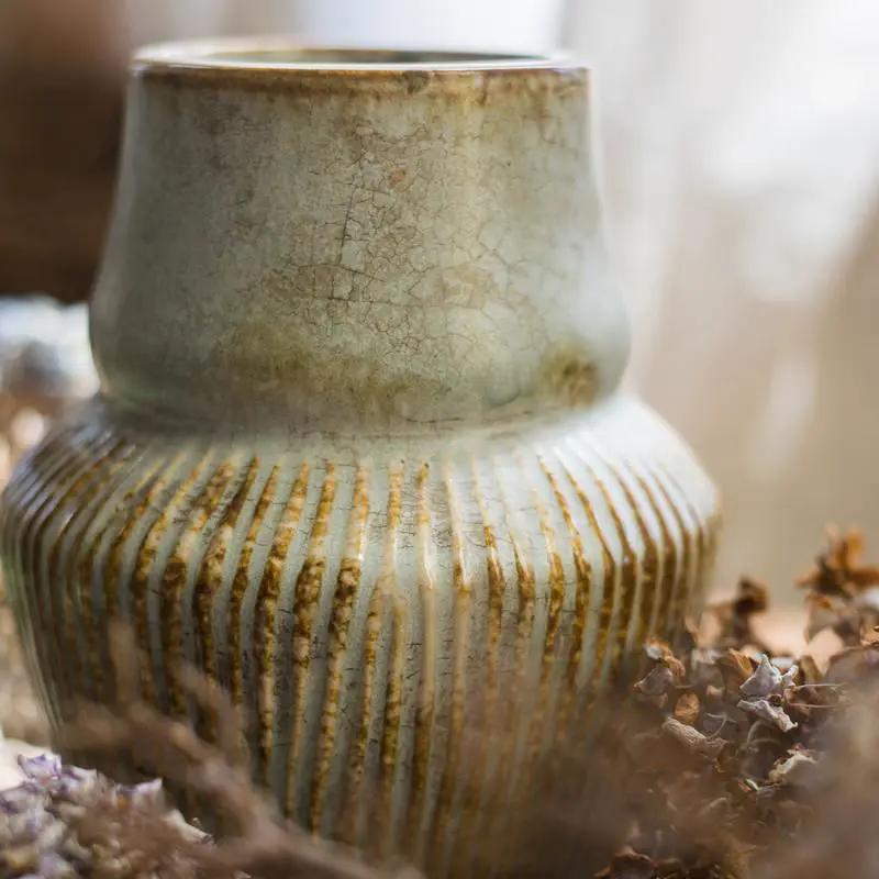 Light Blue Underglazed Ceramic Vase by RusticReach