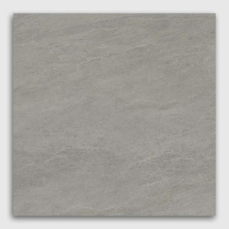 Light Grey Matte Porcelain Tiles 24x24 by Stonetiledepot
