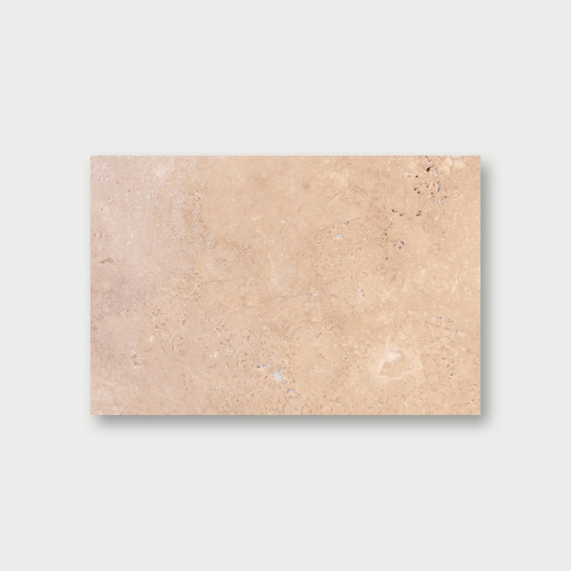 Light Select Tumbled Travertine Pavers 16x24