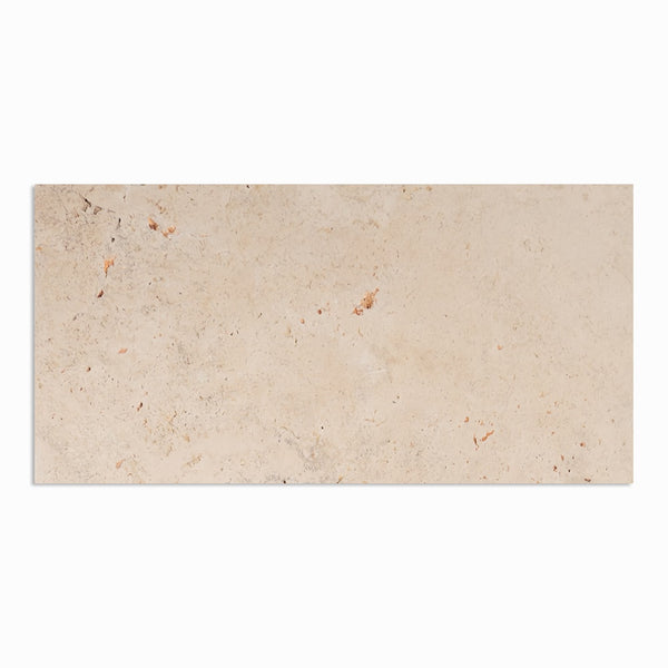 Light Standard Tumbled Travertine Pavers 12x24