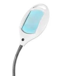 LightView Pro 8X10 - Full Page Magnifying Floor Lamp - Hands Free Magnifier with Bright LED Light for Reading - Flexible Gooseneck Holds Position by Outdoor Solar Outlet