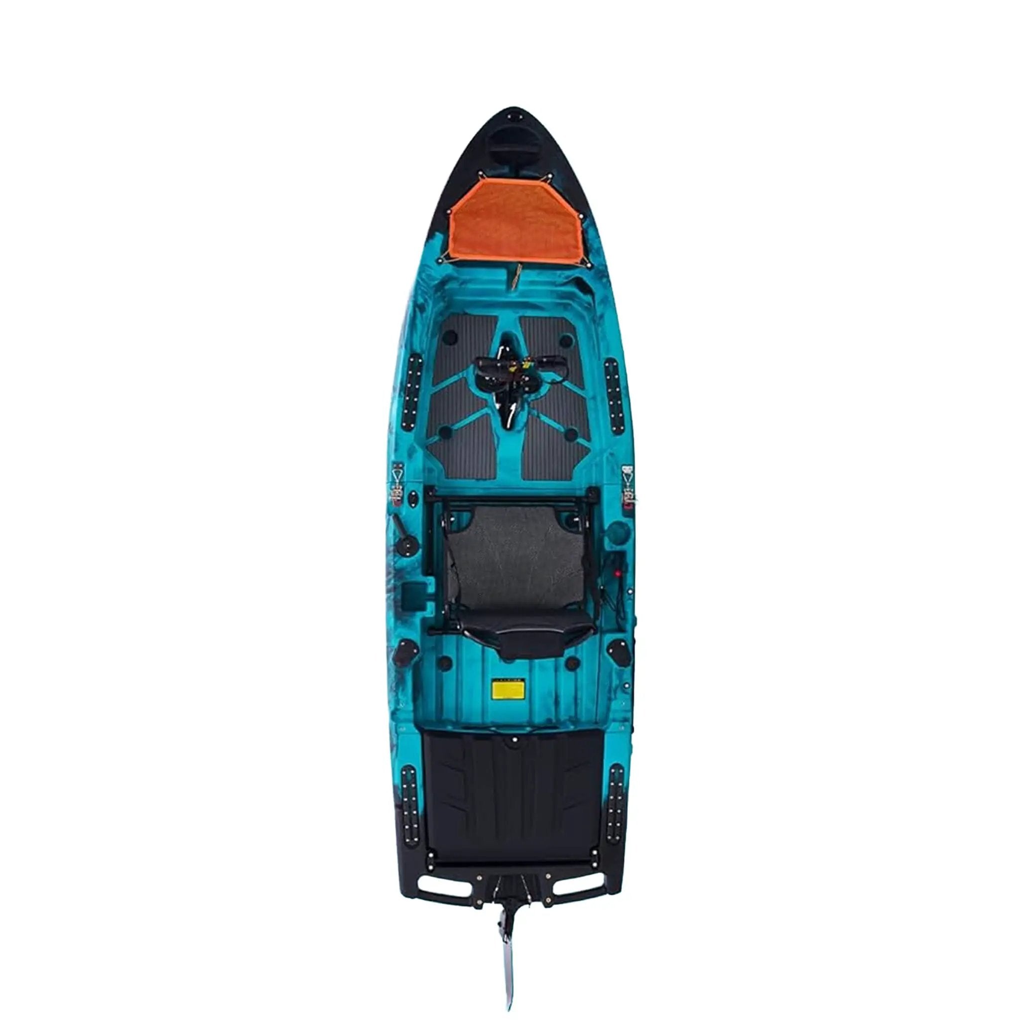 Lightweight 10FT 1-Person Modular Fishing Kayak With Fin Drive System (SAK21489) by SAKSBY WHOLESALE