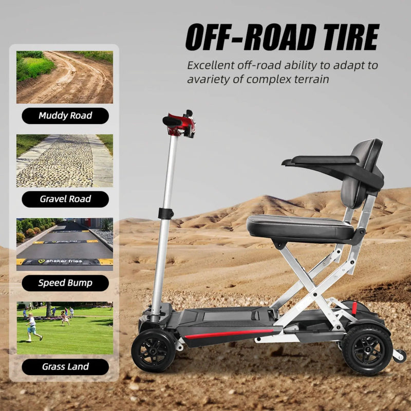 Lightweight Powered Folding Mobility Scooter For Adults And Seniors (SAK53214) by SAKSBY WHOLESALE