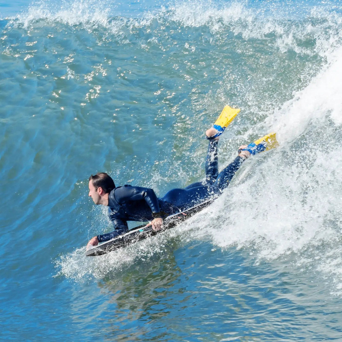33/37/41 Inches Lightweight Body Board Boogie Board with EPS Core XPE Deck HDPE Bottom Multicolor2 by DirectDeals