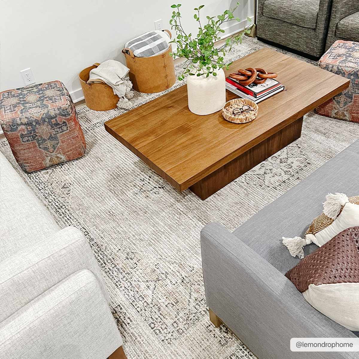 Lila Machine Woven Becki Owens x LIVABLISS BOLC-2301 Area Rug by Boutique Rugs