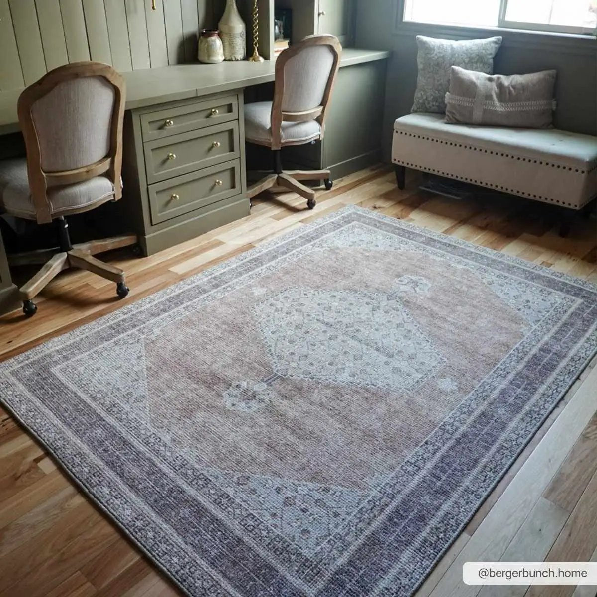 Lila Machine Woven Becki Owens x LIVABLISS BOLC-2300 Area Rug by Boutique Rugs