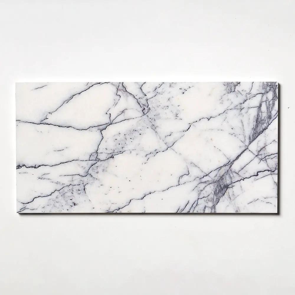 Lilac Honed Marble Tiles 12x24 by Stonetiledepot