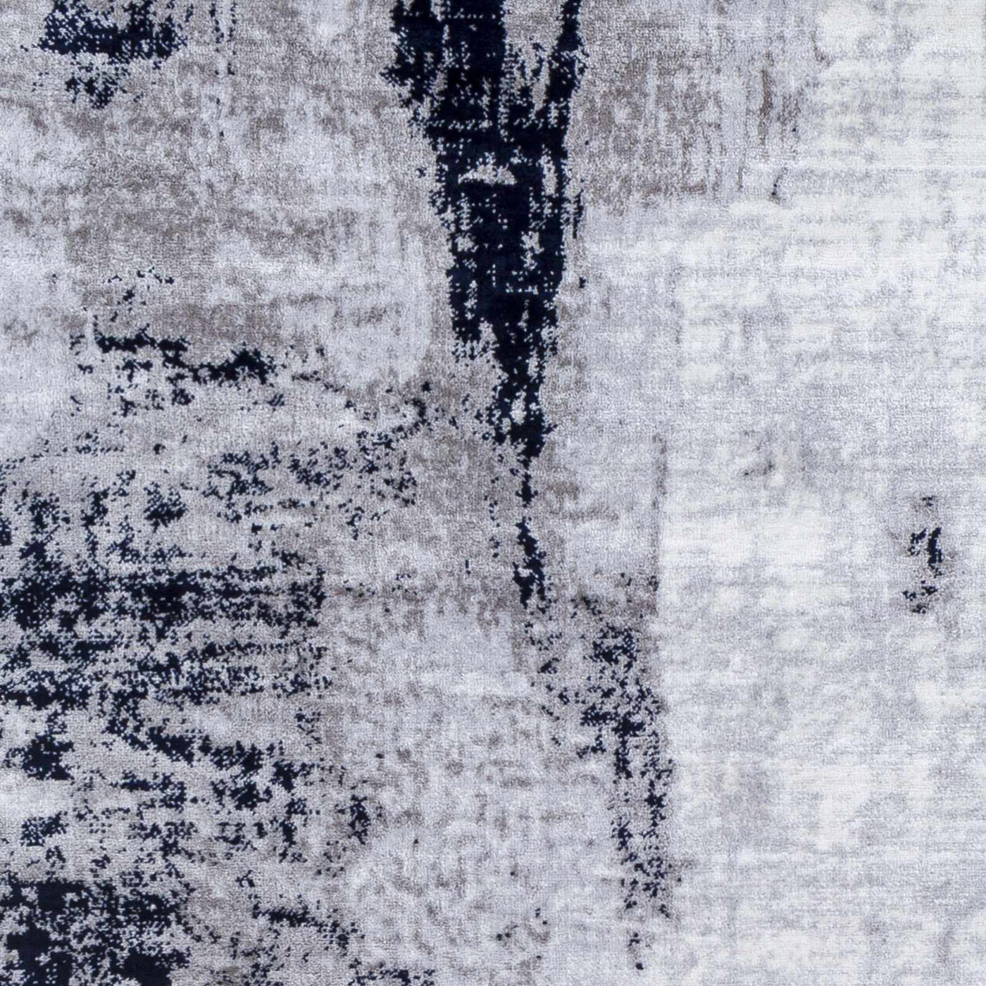 Limao Abstract Denim Area Rug - Clearance by Boutique Rugs