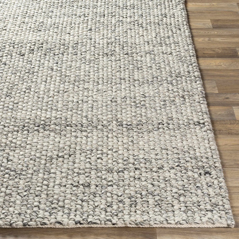 Lucerne LNE-1001 Gray Wool Rug by Boutique Rugs
