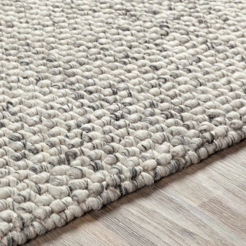 Lucerne LNE-1001 Gray Wool Rug by Boutique Rugs