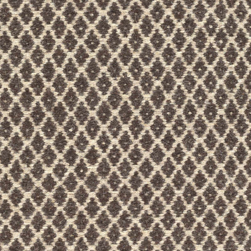 Lingo Brown Trellis Flatweave Rug - Clearance by Boutique Rugs