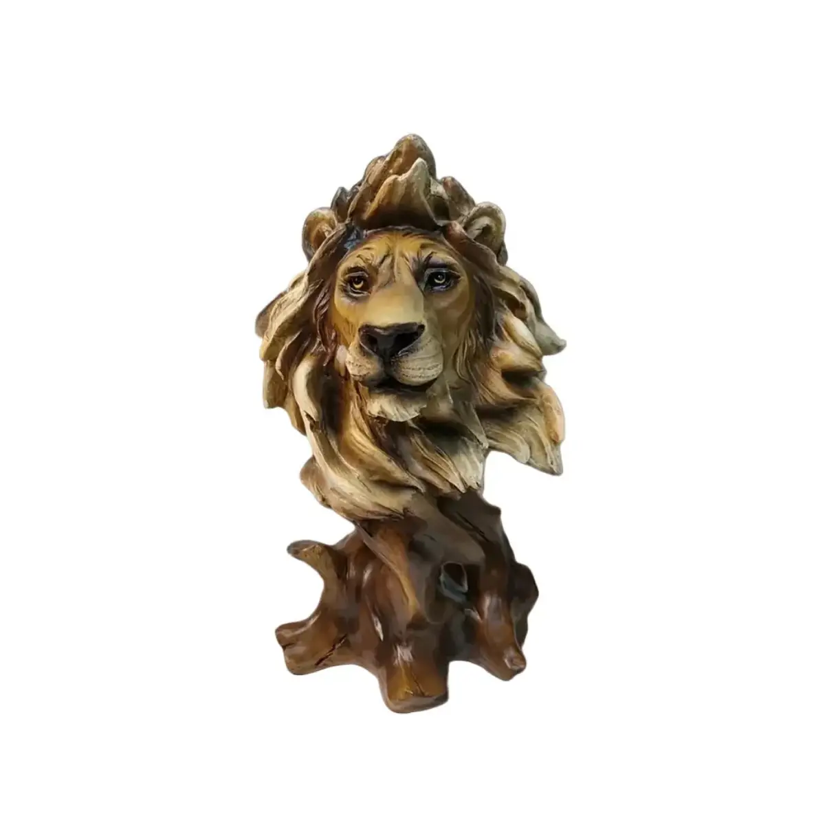 Lion Statue - Majestic Bronze Small by House Of Avana