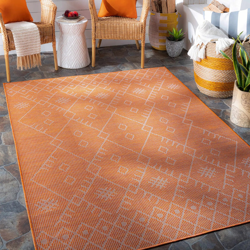 Lisarow Flatweave Outdoor Area Carpet - Clearance by Boutique Rugs