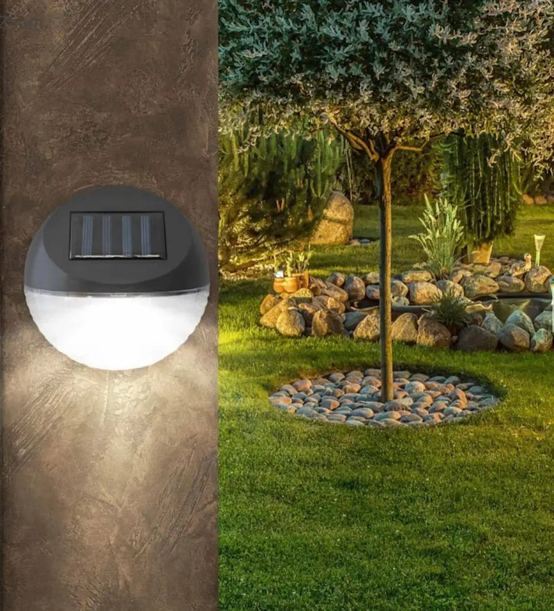 Living Accents Black Deck Solar Lights Powered LED Utility Light 4 Pack by Outdoor Solar Outlet