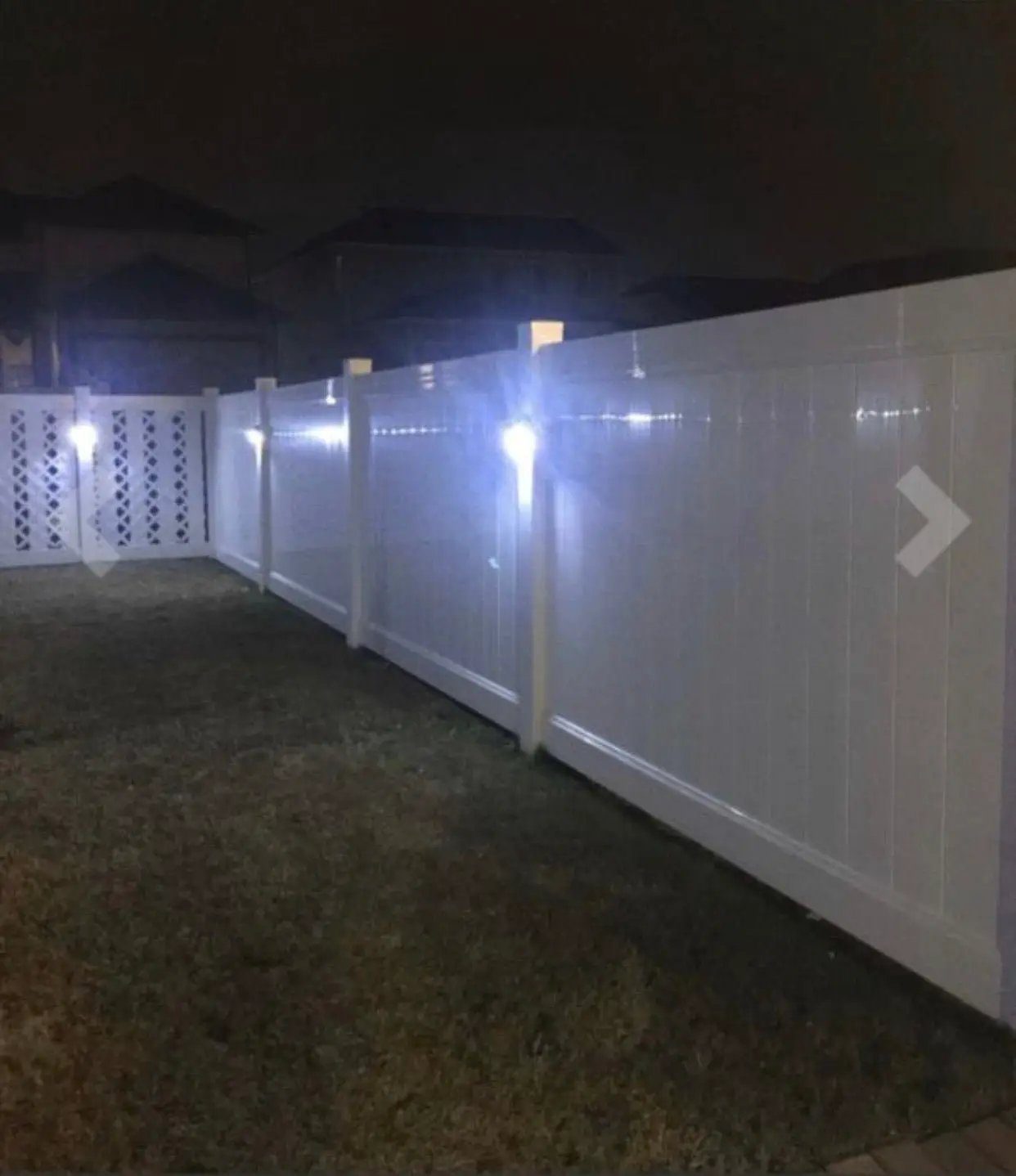 Living Accents Black Deck Solar Lights Powered LED Utility Light 4 Pack by Outdoor Solar Outlet