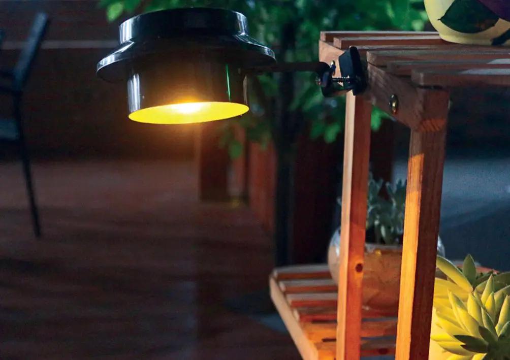 Living Accents Black Solar Powered LED Post Cap Fence Light 4 Pack by Outdoor Solar Outlet