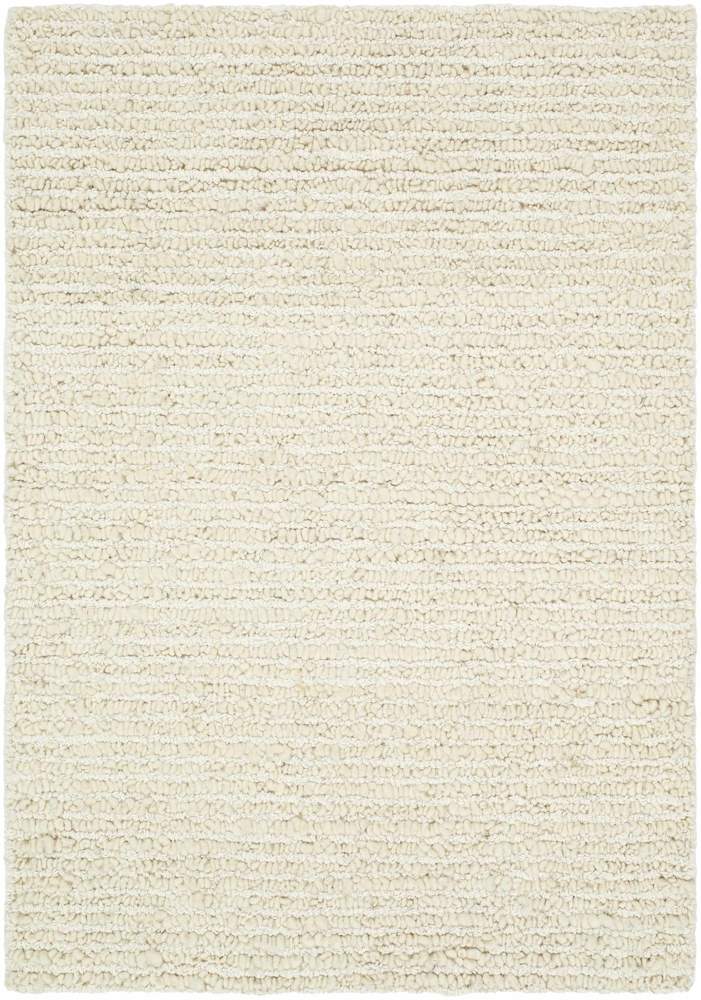 Winta Cream Wool Area Rug by Boutique Rugs