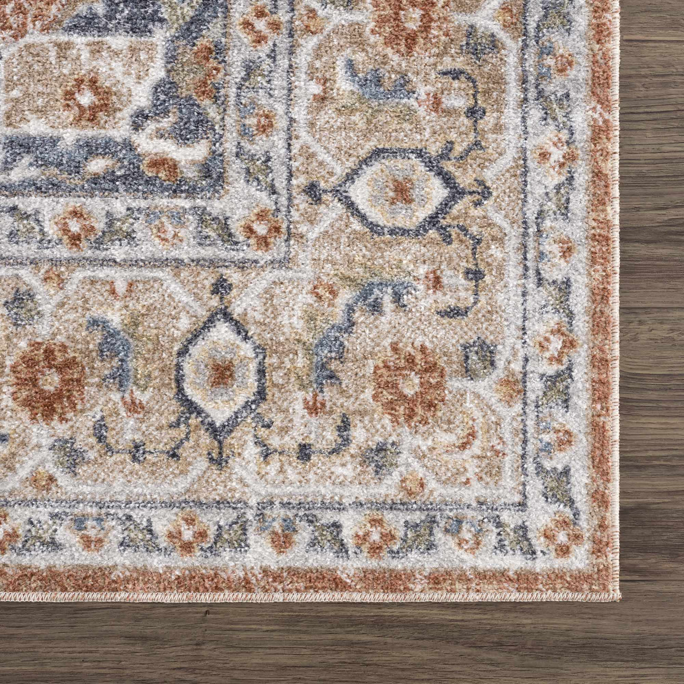 Gael Rust Boutique Washable Rug by Boutique Rugs