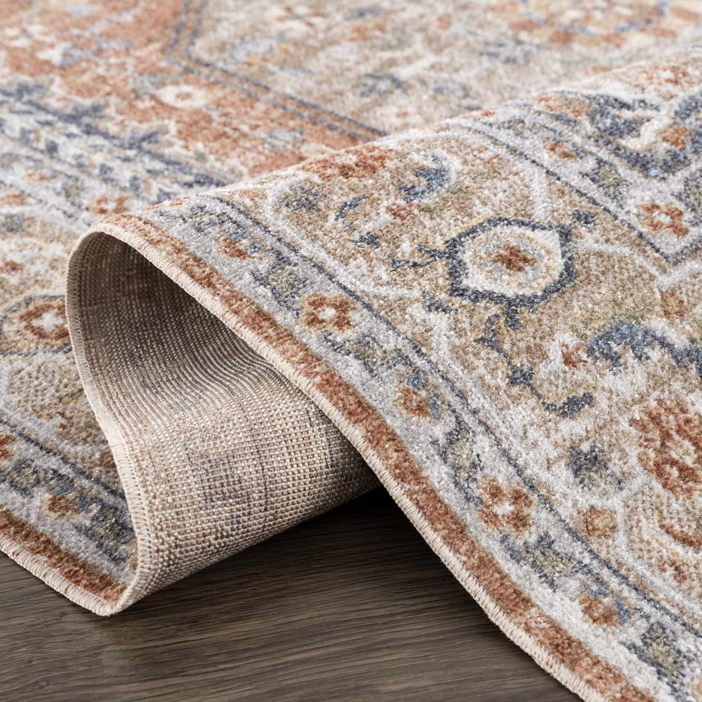 Gael Rust Boutique Washable Rug by Boutique Rugs