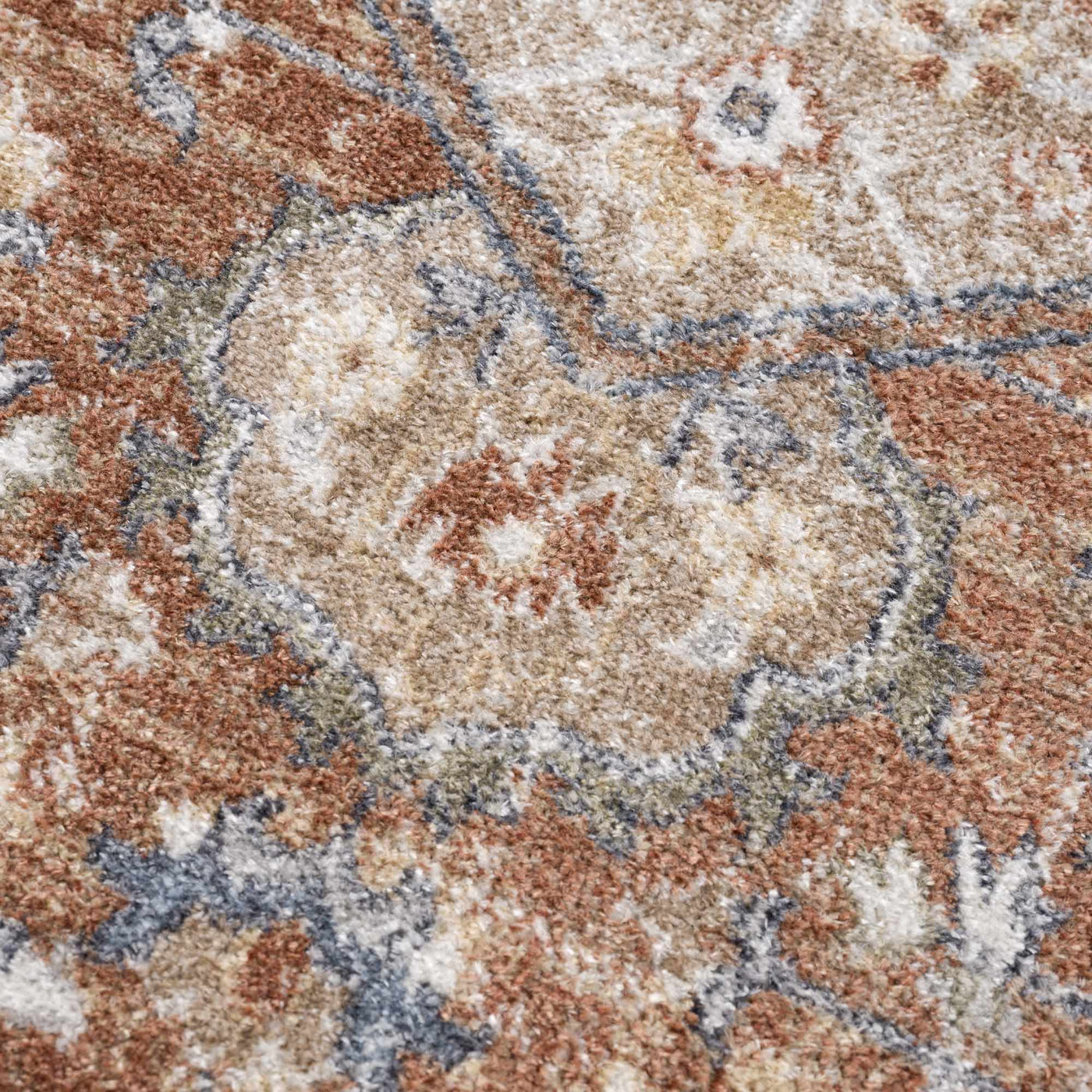 Gael Rust Boutique Washable Rug by Boutique Rugs