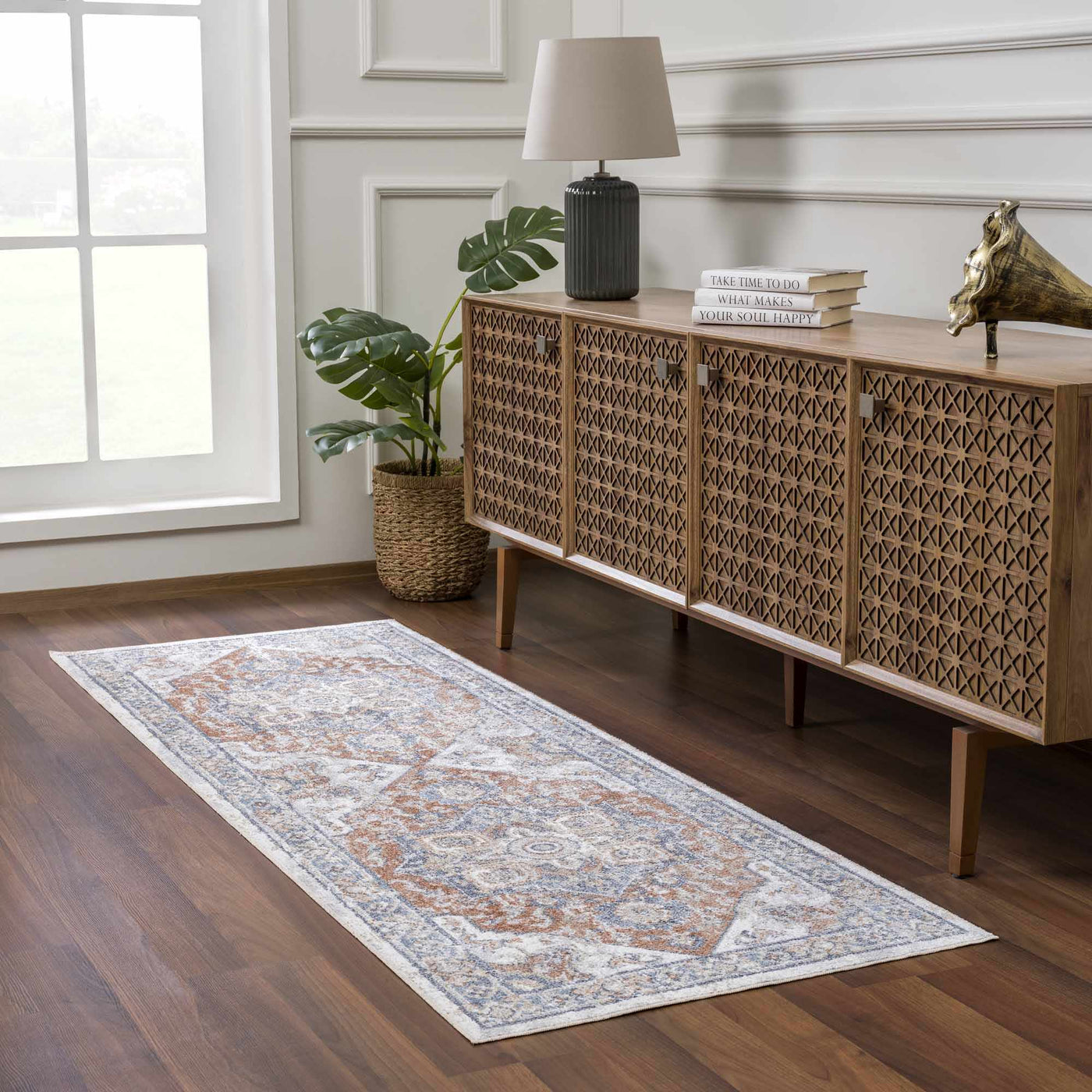 Erna Washable Area Rug - Clearance by Boutique Rugs