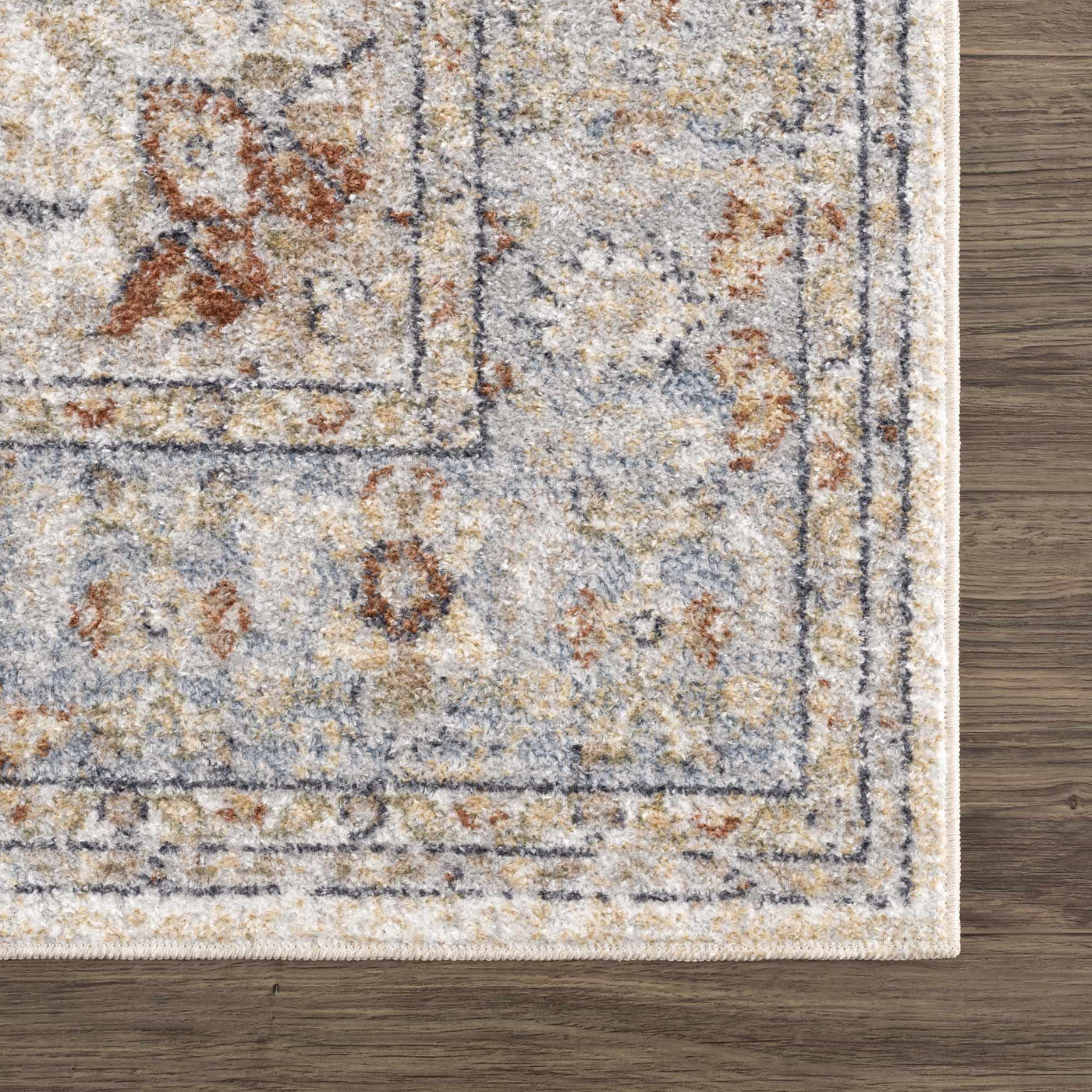 Emke Flat Pile Washable Rug - Clearance by Boutique Rugs