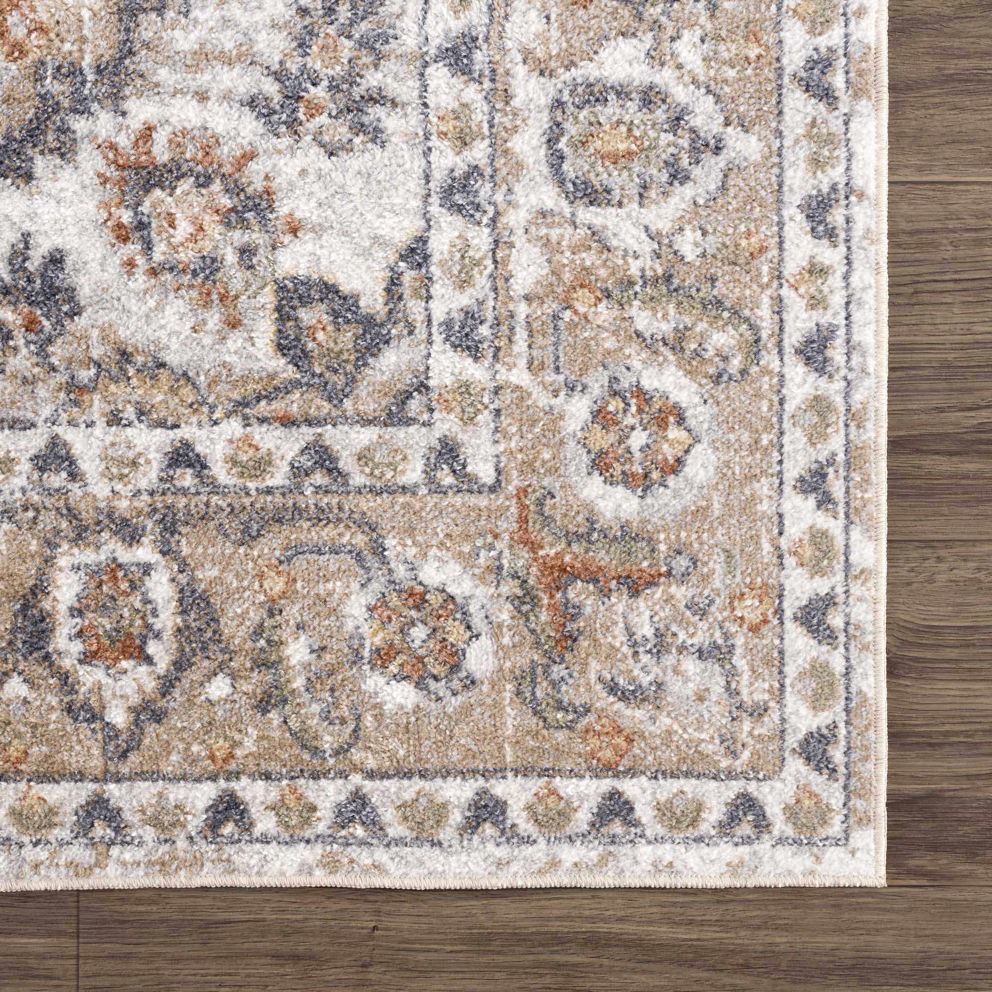 Hiti Beige Flat Pile Washable Rug by Boutique Rugs