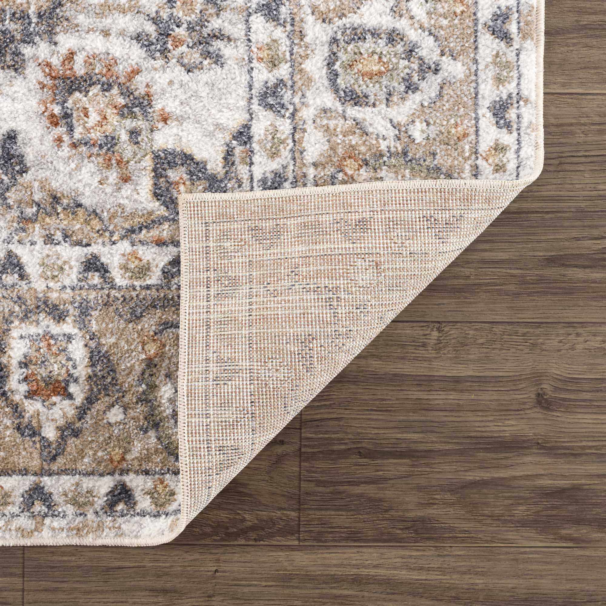 Hiti Beige Flat Pile Washable Rug by Boutique Rugs