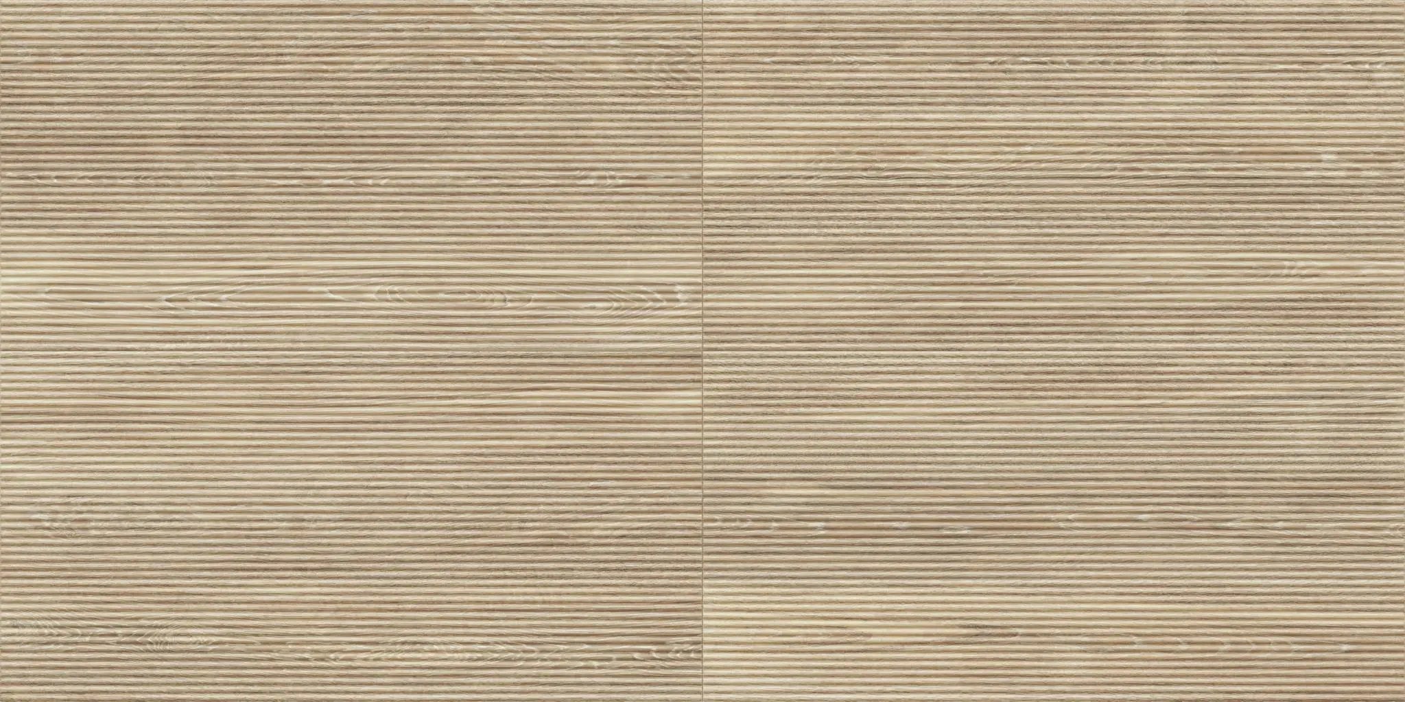 Veneer World Atelier Spirit Flute Spririt Elegant Oak Wood Look Porcelain Accent Tiles 24x48 by landmarkceramics
