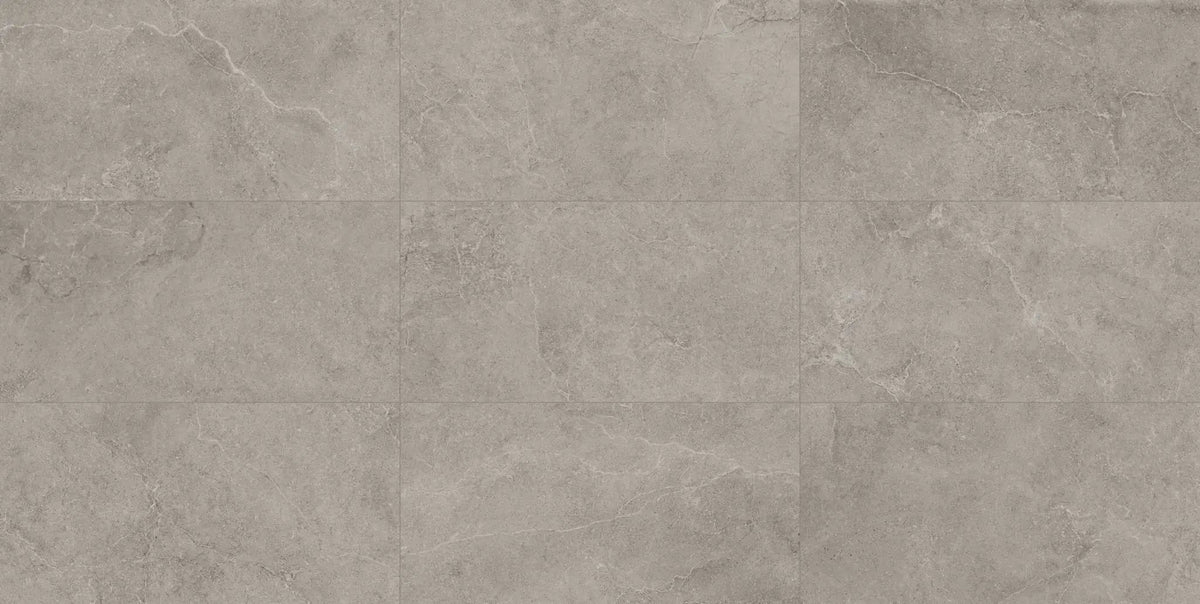 Charleston Grey Bullnose Porcelain Moldings 3x24 by landmarkceramics