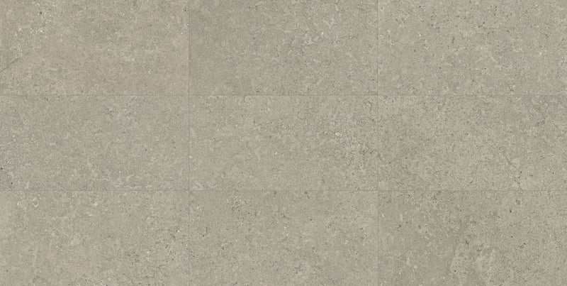 Mood Taupe Limestone Look Porcelain Tiles 12x24 by landmarkceramics