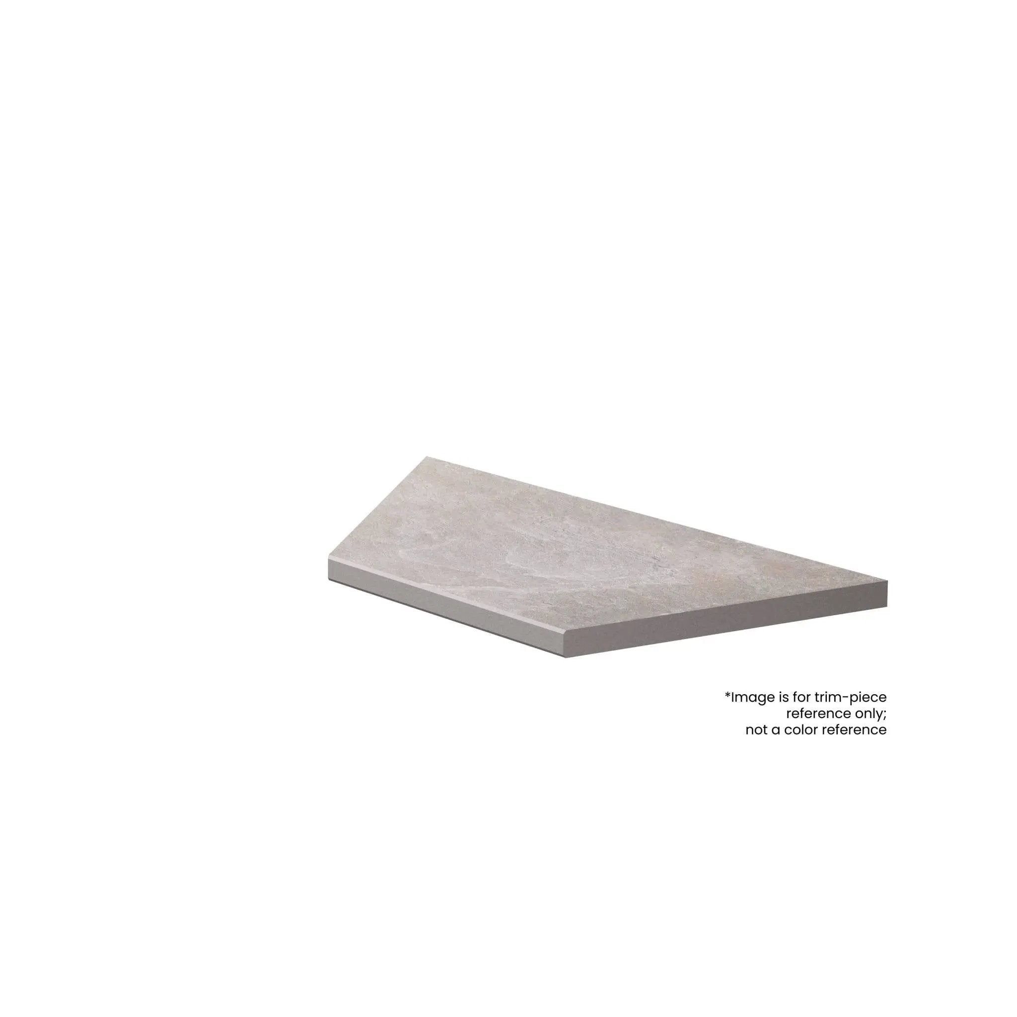 Frontier20 California Gold Coping & Stair C.orner Right Slate Look Porcelain Moldings 12x24 by landmarkceramics