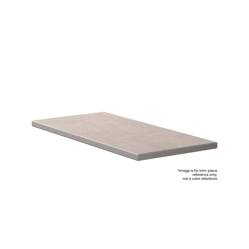 Frontier20 Vintage Slab End-cover Slate Look Porcelain Moldings 12x24 by landmarkceramics