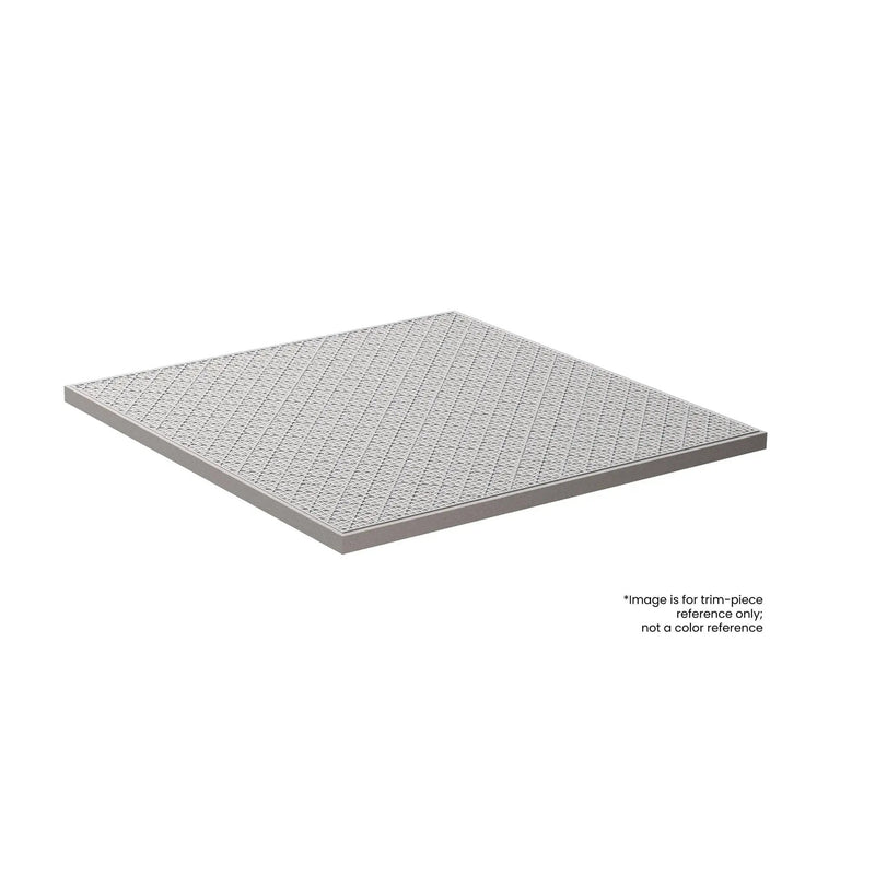 Frontier20 Travertine Cross Cut Philadelphia Double Mesh Look Porcelain Moldings 24x24 by landmarkceramics