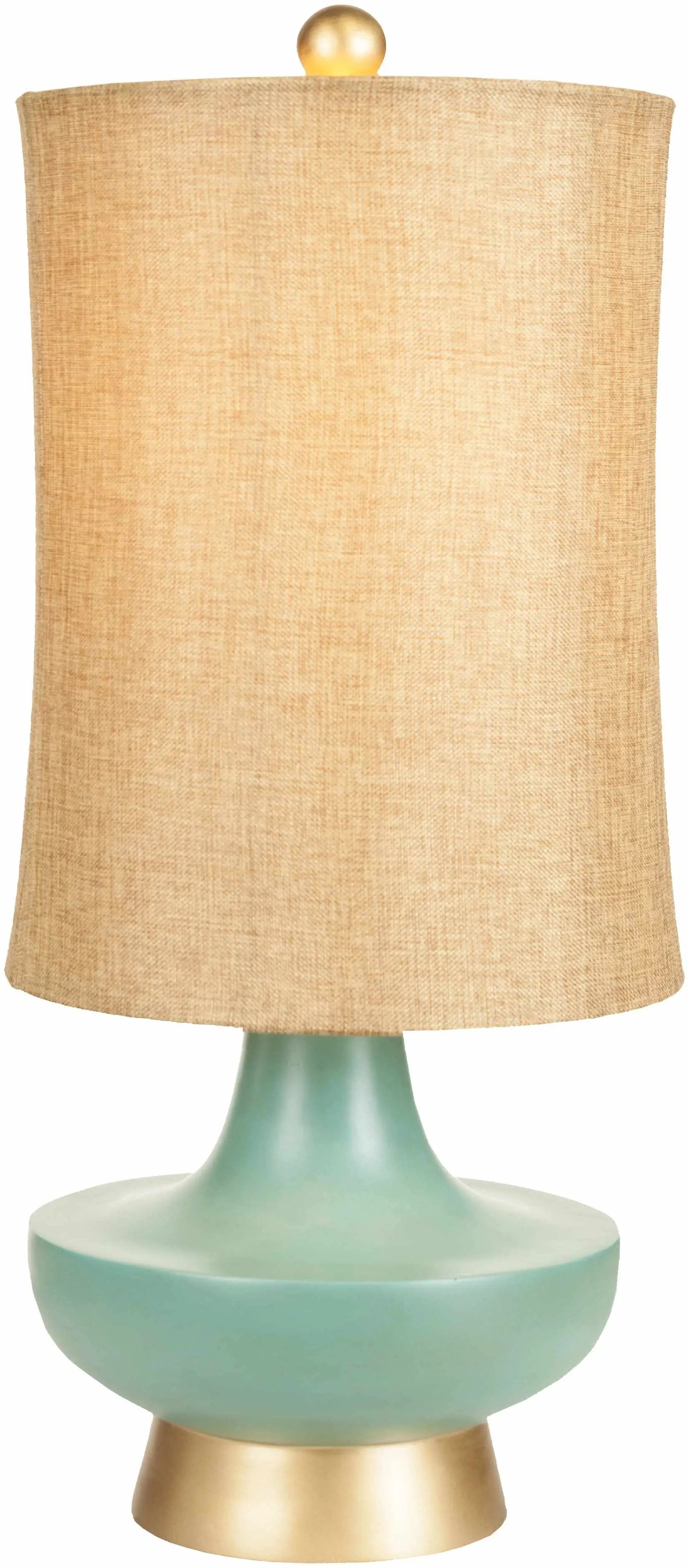 Aringay Aqua Textured Table Lamp by Boutique Rugs