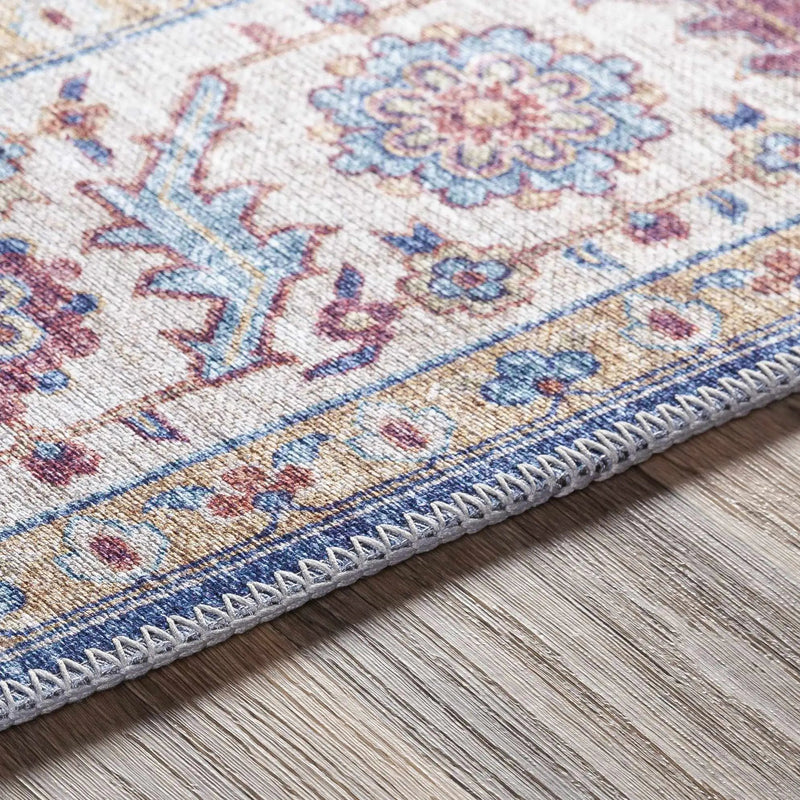 Kapaa Blue Medallion Rug - Clearance by Boutique Rugs