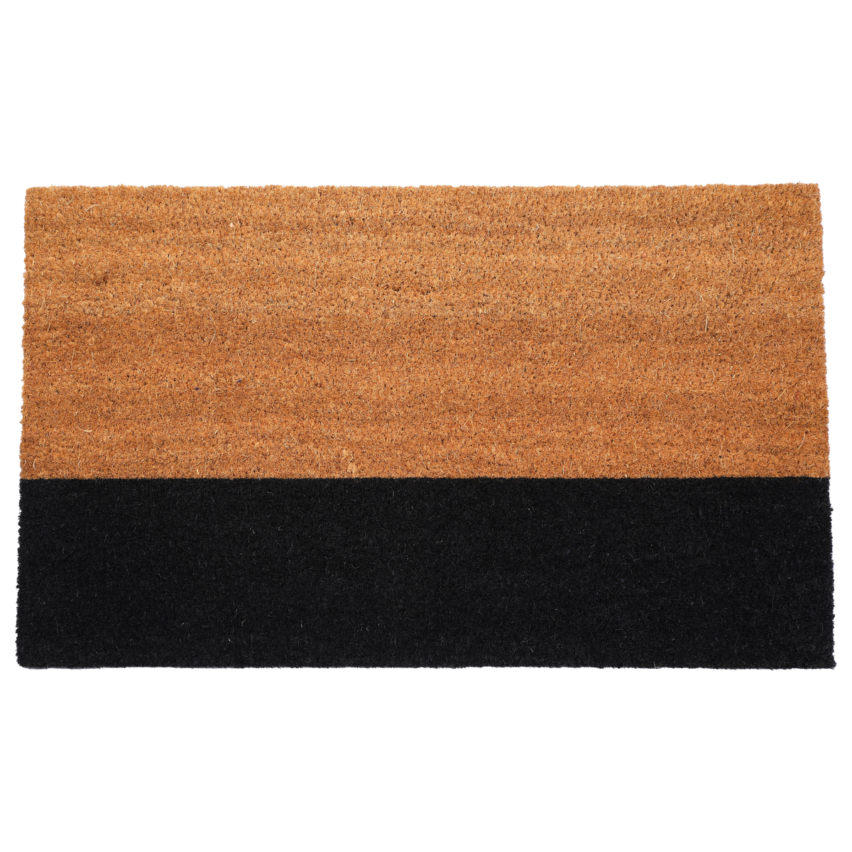 Black Belt Coir Doormat by Fab Habitat